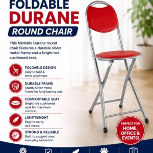 Foldable Durane Round Chair